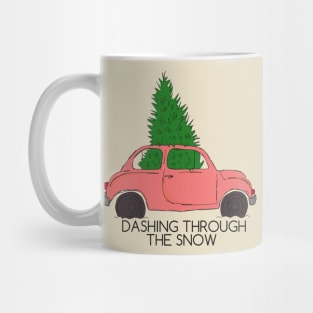 Dashing Through The Snow Mug